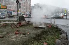 Из-за лопнувшей трубы 20 тысяч жителей Курска остались без воды и отопления