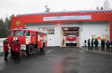 В Выборгском районе построено новое пожарное депо