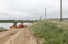 В Нарьян-Маре началось строительство временного моста через Лесозаводскую курью