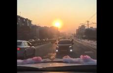 Полицейские заинтересовались поведением участника свадебного кортежа в Улан-Удэ
