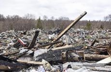 В деревне Каменка ликвидирована несанкционированная свалка