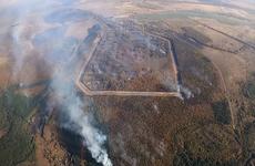 Пожар на территории воинской части под Рязанью локализован