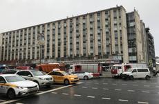 Сбой в движении московского метро произошел из-за возгорания на "Тверской"