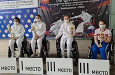 Вологодская спортсменка стала бронзовым призером первенства РСО-Алания по фехтованию на колясках