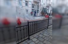 В центре Ростова произошла авария на теплотрассе