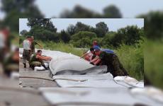 Наливные дамбы для защиты сел от подтопления будут доставлены в Алтайский край