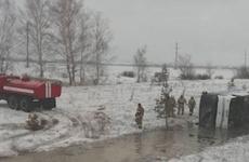В Ульяновской области разбился автобус с детской футбольной командой