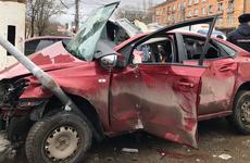 Появилось видео ДТП с наездом на пешеходов в Твери