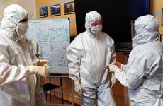 Радий Хабиров посетил закрытую на карантин РКБ и пообщался с коронавирусными больными