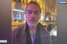Никас Сафронов попал в аварию