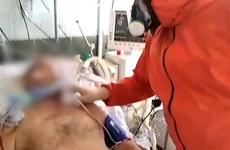 Опубликовано видео из реанимации коронавирусного госпиталя в Ростове