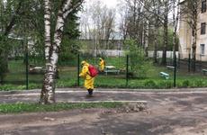 Горячим туманом обработали психиатрическую больницу в Вологодском районе