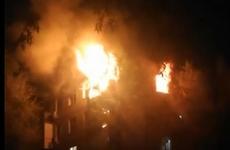 В Палласовском районе сгорели четыре хозпостройки