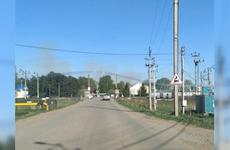 В Удмуртии боеприпасы детонируют в горящей траве