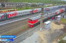 Первый пассажирский поезд из Петербурга прибудет в Мурманск по новому обходному участку