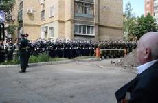 В Самаре военные провели парад для 93-летнего кавалера медалей «За отвагу»