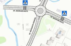 Кольцевое движение появится на перекрестке улиц Конева-Можайского в Вологде