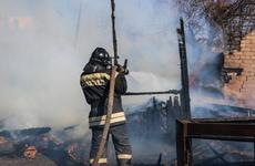 В Волгограде в поселке Ангарском горит лес