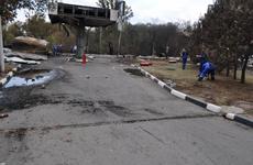 В Волгограде следователи завершили осмотр места взрыва на заправке