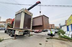 В Ростове демонтировали почти 100 незаконных ларьков