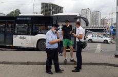 В Ростовской области за отсутствие масок в транспорте составили 64 протокола