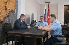 Андрей Бочаров встретился с руководством волгоградской прокуратуры