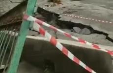 В Золотой Долине частично обрушился мост