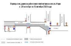 В микрорайоне Мирный на месяц ограничат движение по центральной улице
