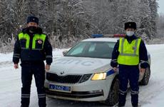 Четверо студентов смогли попасть домой к Новому году, благодаря помощи госавтоинспекторов