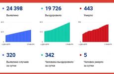 За сутки в Вологодской области пять человек умерли от коронавируса