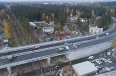 Новый путепровод во Всеволожске готовят к запуску. Транспорт до ноября отправили в объезд
