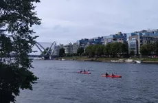 Начало строительства канализационного коллектора на Петровском острове откладывается на следующий год