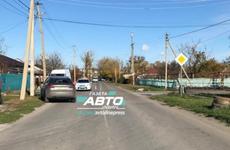 «Ауди» «разворотило после столкновения со столбом на проспекте Мира в Волгодонске