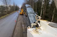 Долгожданный ремонт дороги на Агалатово
