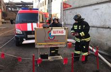 В Волгограде загорелся цех на территории завода «Красный Октябрь»