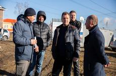 Строительство школы на 990 мест продолжается на улице Федеральной Ставрополя