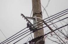 На Ставрополье из-за ураганного ветра в 13 населенных пунктах нарушено электроснабжение