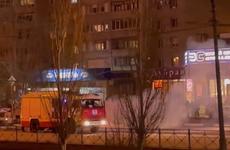В Волжском ночью полыхала дорогая иномарка