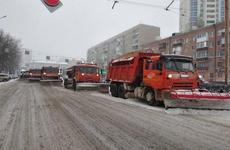 За ночь при уборке улиц Воронежа вывезли 640 кубометров снега