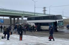 На трассе М4-«Дон» ГИБДД помогли 72 пассажирам автобуса «Москва-Симферополь»