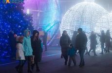 Ставрополь продолжает преображаться к новогодним праздникам