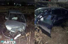В Волгодонске столкнулись Lada Granta и Skoda Octavia, есть пострадавшие