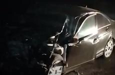 В Волгограде 19-летний водитель врезался в кирпичный забор