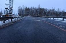 В Светогорске открыли движение по временному мосту через реку Унтерниска
