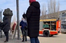 Волжские пожарные провели практическое занятие в торгово-развлекательном комплексе