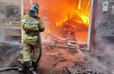 Пожар возле ЖК «Красный Аксай» потушили