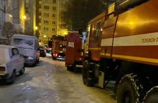 В Ставрополе на улице 50 лет ВЛКСМ на рассвете произошел пожар в многоэтажке