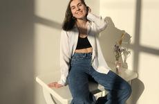 Работает на заводе, учится в институте и занимается спортом 22-летняя участница «Мисс Блокнот» Анастасия Стуканева