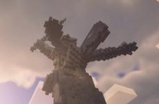Школьник воссоздал памятник «Родина‑мать зовет!» в Minecraft. Видео