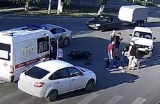 На Третьей Продольной магистрали Волгограда опрокинулся грузовик